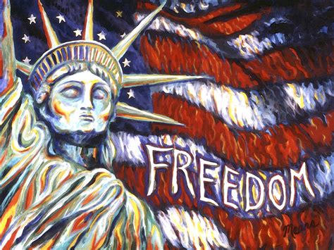 Freedom Painting by Linda Mears - Fine Art America