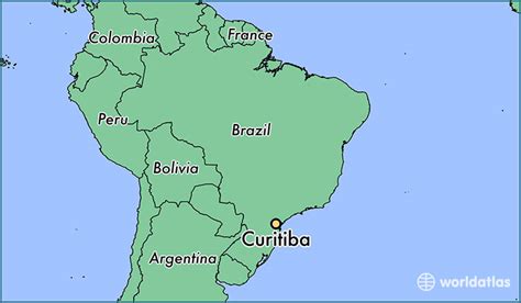 Where is Curitiba, Brazil? / Curitiba, Parana Map - WorldAtlas.com