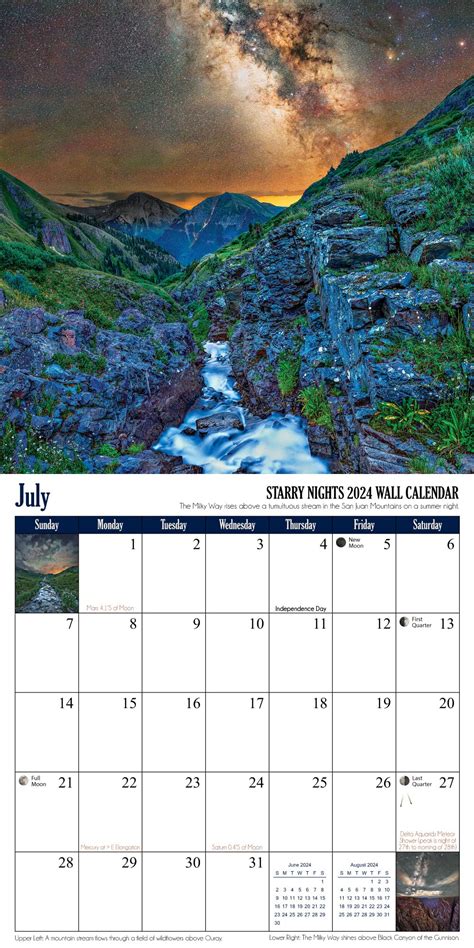 Snapklik.com : Starry Nights 2024 Astronomy Wall Calendar - Featuring ...