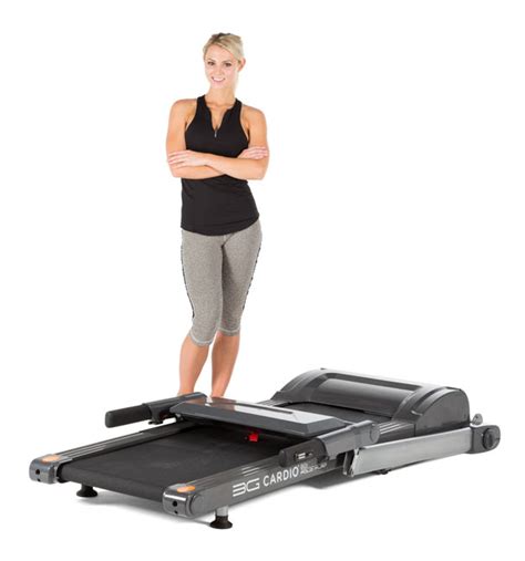 3G Cardio 80i Fold Flat Treadmill - At Home Fitness