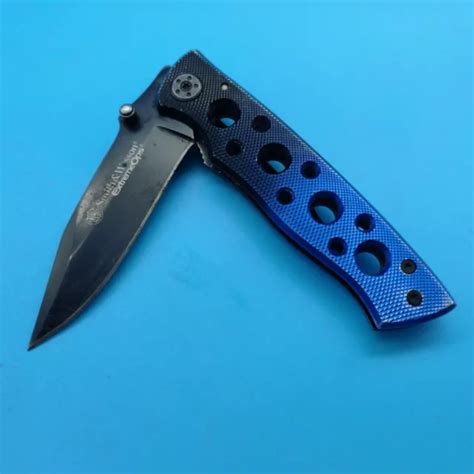 USED SMITH & Wesson Folding Pocket Knife ExtremeOps Linerlock CK111S ...