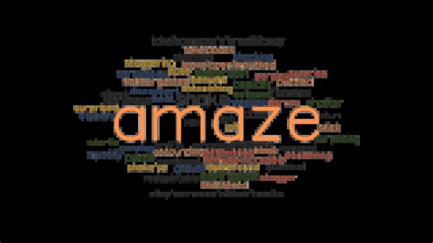 AMAZE: Synonyms and Related Words. What is Another Word for AMAZE ...