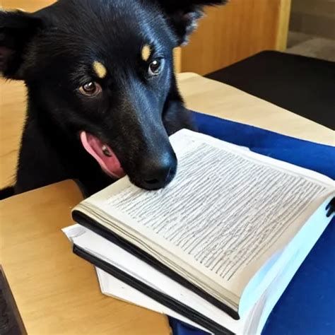 photo of a dog eating homework | Stable Diffusion | OpenArt