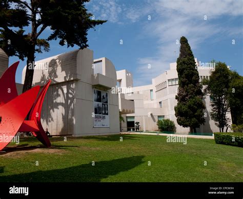 Fundacio Joan Miro - Joan Miro Foundation museum, Barcelona Stock Photo ...