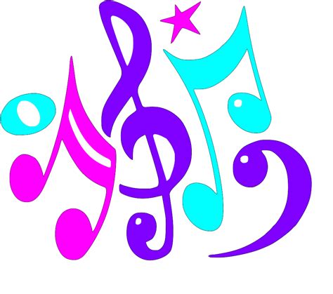 Colored Music Notes Clip Art | Clipart Panda - Free Clipart Images