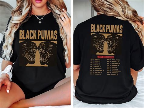 Black Pumas 2023 2024 Tour Png Black Pumas Band Fan Png - Etsy