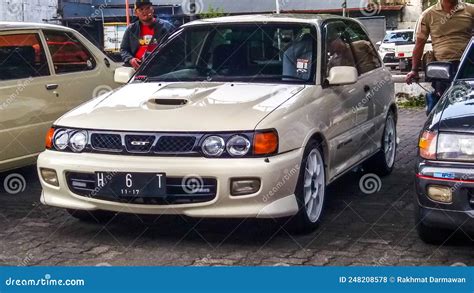 Toyota Starlet GT Turbo EP82 on Classic Car Show Editorial Stock Photo ...