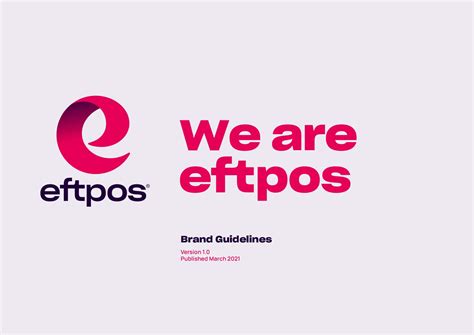 eftpos | PDF document | Branding Style Guides