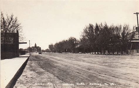 Looking South on Silver Avenue in Deming, NM. Circa 1910's - 1920's. #deming #demingnm # ...