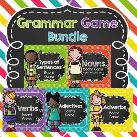 Grammar Games - Nouns, Verbs, Adjectives, Adverbs | Grammar games, Grammar, Adjectives