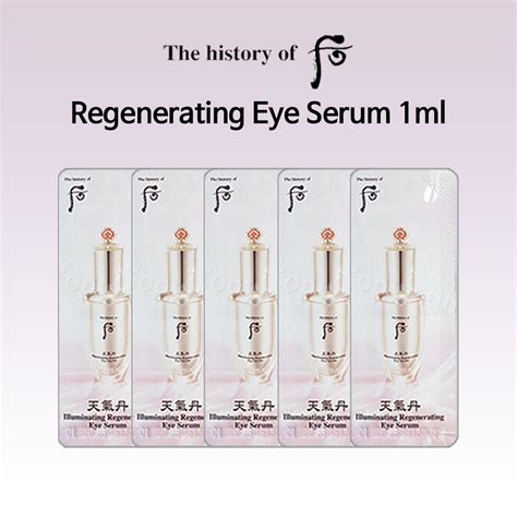 The History of Whoo Radiant Regenerating Eye Serum 1ml X 60pcs | Shopee Singapore