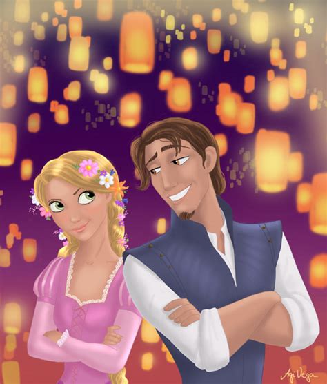 rapunzel and flynn - Rapunzel and Flynn Fan Art (32826114) - Fanpop