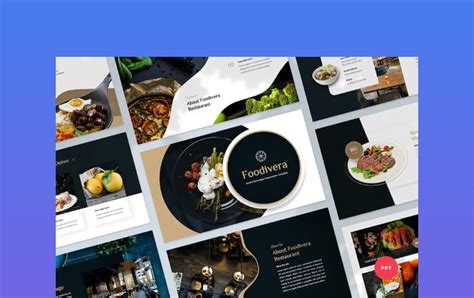 18 Free Food, Restaurant, & Menu PowerPoint Template Downloads 2024 ...