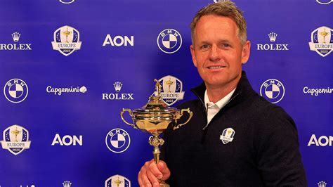 Luke Donald named 2023 Ryder Cup Captain