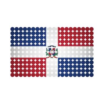 Dominican Republic Flag Vector, Dominican Republic, Flag, Dominican ...