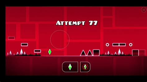 Reaching to 100 in geometry dash (practice mode)#geometrydash - YouTube