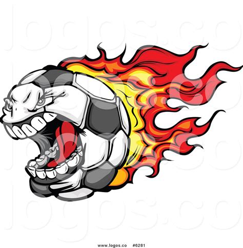 Flaming Soccer Ball | Free download on ClipArtMag