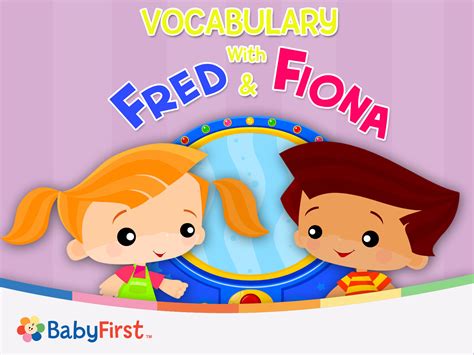 Prime Video: Vocabulary With Fred And Fiona Series