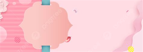 Pink Paper Cut Style Banner Background, Pink, Paper Cut Style, Banner ...