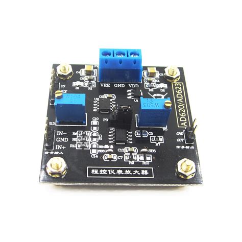 AD620 Programmable Gain Voltage Amplifier Modules Digital Potentiometer MCP41010 | eBay