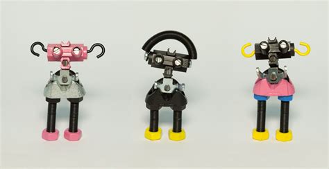 The OffBits, Adorable Open-Source Toy Kits for Building 'Malfunctioning Robots' From Assorted ...