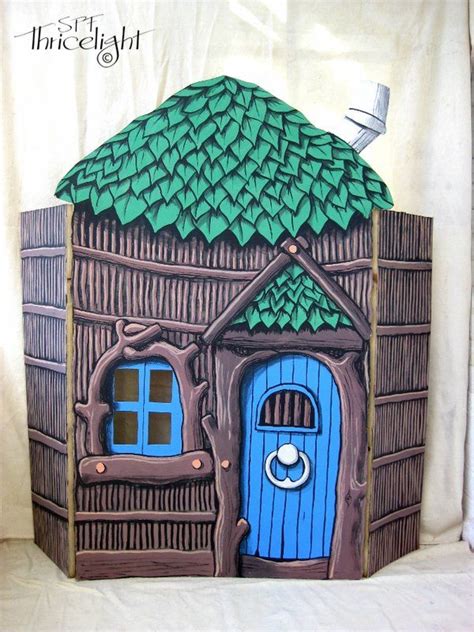 Three Little Pigs Stick House by Thricelight on deviantART | Cerditos ...