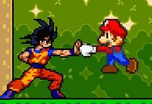 MARIO VS GOKU free online game on Miniplay.com