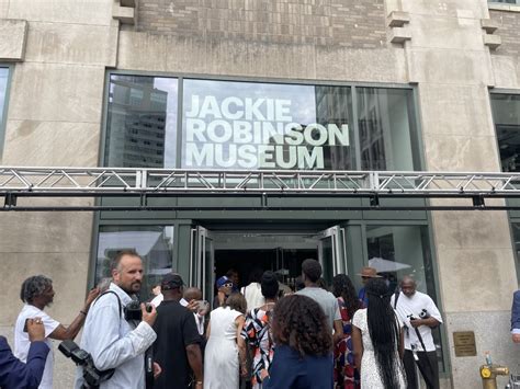 'She wanted this for more than 20 years:' Jackie Robinson Museum opens ...