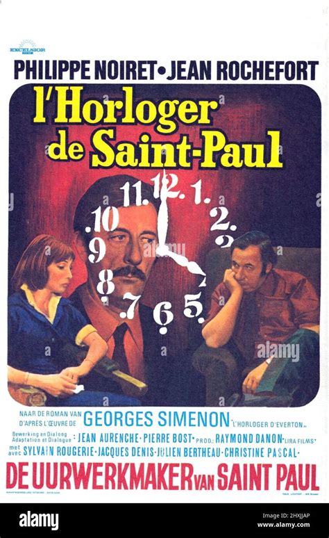 THE CLOCKMAKER OF ST. PAUL (1974) -Original title: L' HORLOGER DE SAINT ...