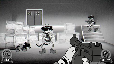 Mickey Mouse has a gun? Polish team develops "Mouse" Disney retro cartoon shooting game that ...