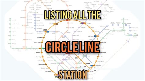 Listing all the Circle Line station - YouTube