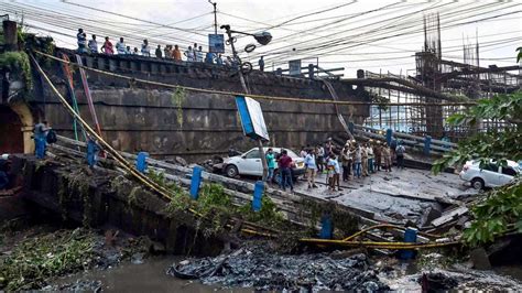 Majerhat bridge collapse: Few suspected to be trapped inside debris, rescue work continues