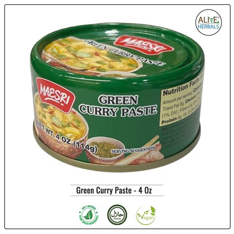 Green Curry Paste | A Superior Grocery Store in the USA | Alive Herbal