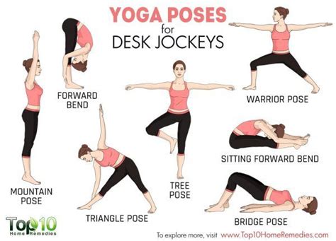 10 Yoga Poses: A Desk Worker’s Guide to Better Health | Top 10 Home Remedies