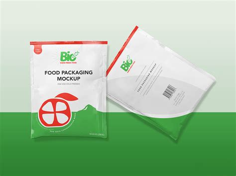 Free Foil Sachet Mockup — Free Mockup World