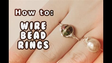 DAY #12 DIY Easy Wire Rings Tutorial (12 Days of Christmas) - YouTube