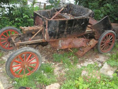 Purchase used 1915 Model T ford parts car, motor, transmision, rear end, frame in Dayton, Ohio ...