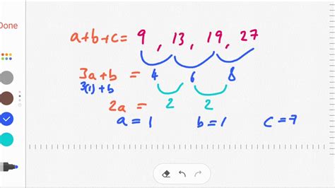 Quadratic sequences - YouTube