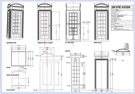 english phone booth plans for building - Google Search | London phone booth