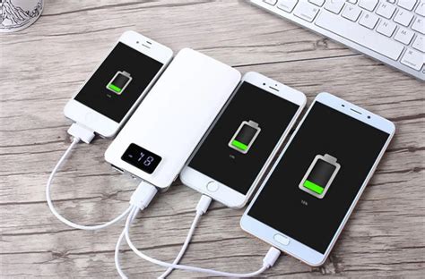 USB power bank 30000mah External Battery LCD Portable Mobile phone ...