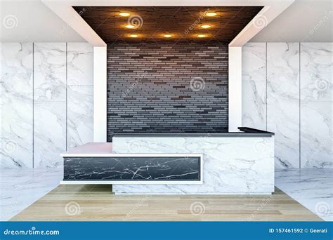 Modern Hotel Check In Desk