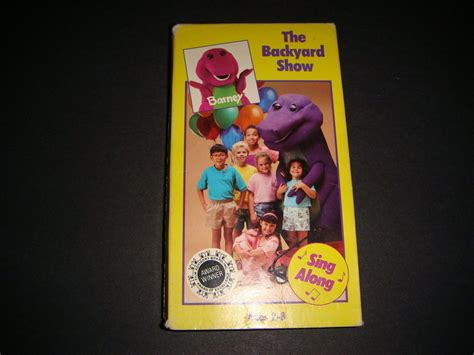 Barney VHS The Backyard Show