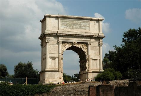 Arch of Titus. Rome, Roman Forum, Arch of Titus.