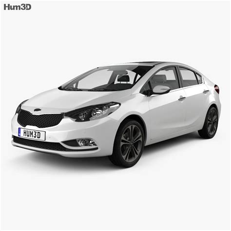 Kia Forte (Cerato / Naza / K3) 2017 3D model - Vehicles on Hum3D