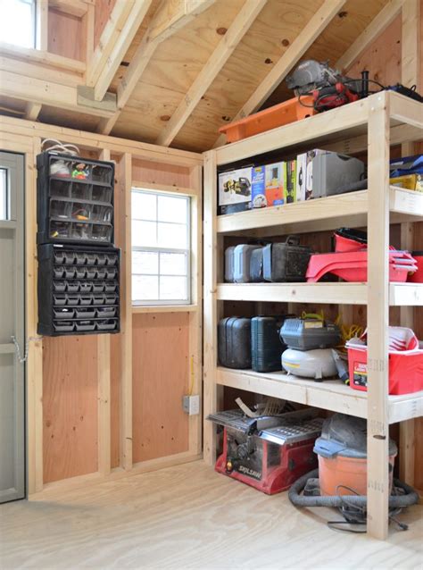 4 Shed Storage Ideas For Tons Of Added Function