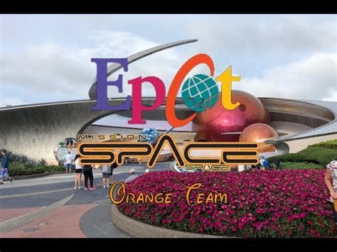 Mission: SPACE (Orange Team) [Epcot] - YouTube