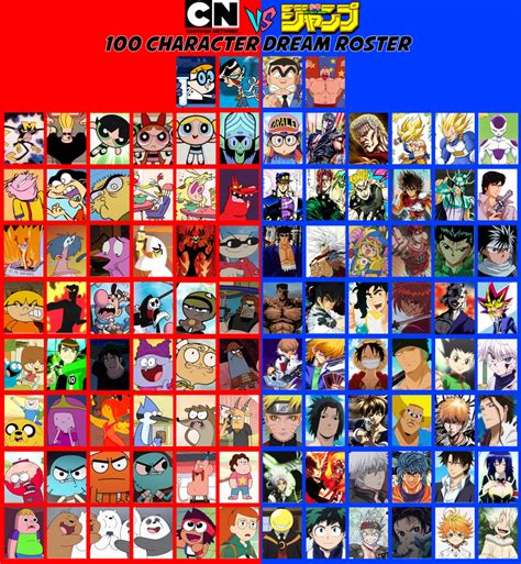 Cartoon Network versus Shonen Jump crossover fighting game : r/gaming