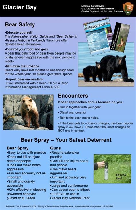 Bear Safety In Glacier Bay - Glacier Bay National Park & Preserve (U.S. National Park Service)