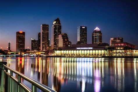 City of Tampa Skyline Photograph by Michael White - Fine Art America