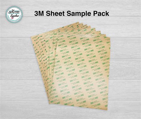 3M 467MP and 300LSE Sheet Sample Pack – CraftedSupplies